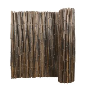 6FT*8FT Carbonized Bamboo Fence An Eco-Friendly Durable Privacy and Aesthetic Barrier