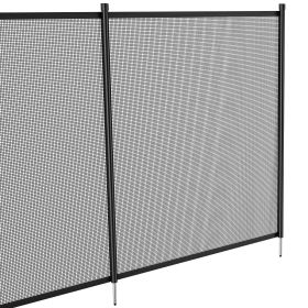Pool Fence, 4 x 72 FT Pool Fences for Inground Pools, Removable Child Safety Pool Fencing, Easy DIY Installation Swimming Pool Fence