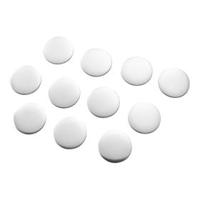 Button Maker Supplies 50 Sets 2.95 In / 75 Mm Magnet Button Parts, With Magnetic And Bottle Opener Backs, Metal Shells, Clear Mylar Films, And Bl (Option: default)