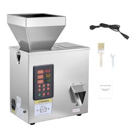 Powder Filling Machine, 3-200g (0.01-0.44 Lbs) Automatic Particle Dispenser, High Accuracy, Stainless Steel, Intelligent Weighing Dispensing Fill (Option: default)
